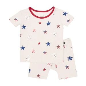 Kyte Baby Short Sleeve Pajama Set in Liberty 18-24M